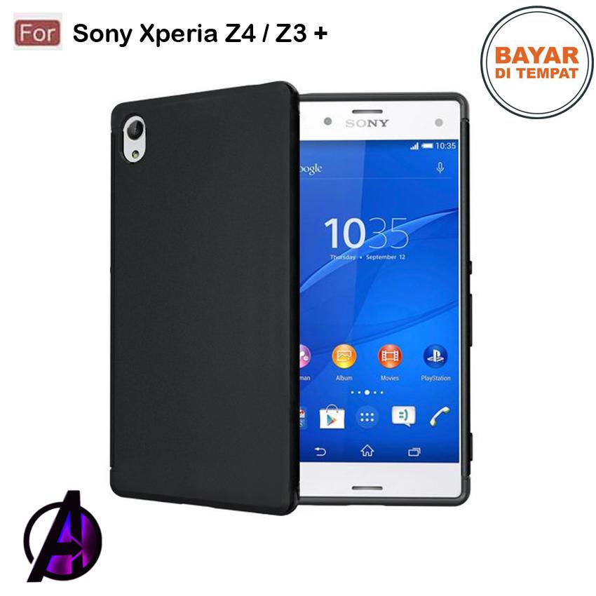 Case Slim Black Matte Sony Xperia Z3 + / Z4 - Black Doff
