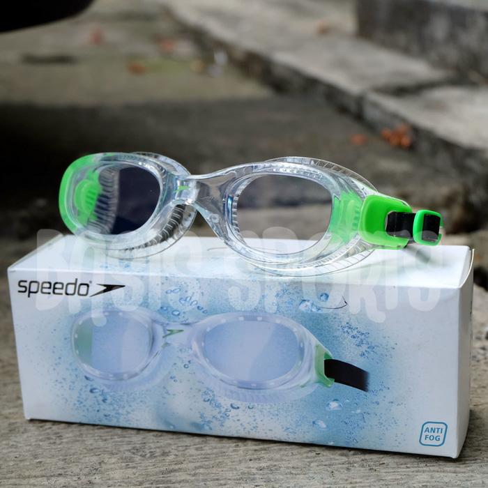 ORIGINAL - KACAMATA RENANG SPEEDO FUTURA CLASSIC CLEAR GREEN