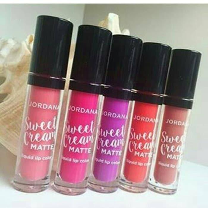 BEST SELLER- Jordana Sweet Cream Matte Liquid Lipstick / Lip MATT / lipstick murah / lipstik matte terbaik / LIPASTK ORIGINAL