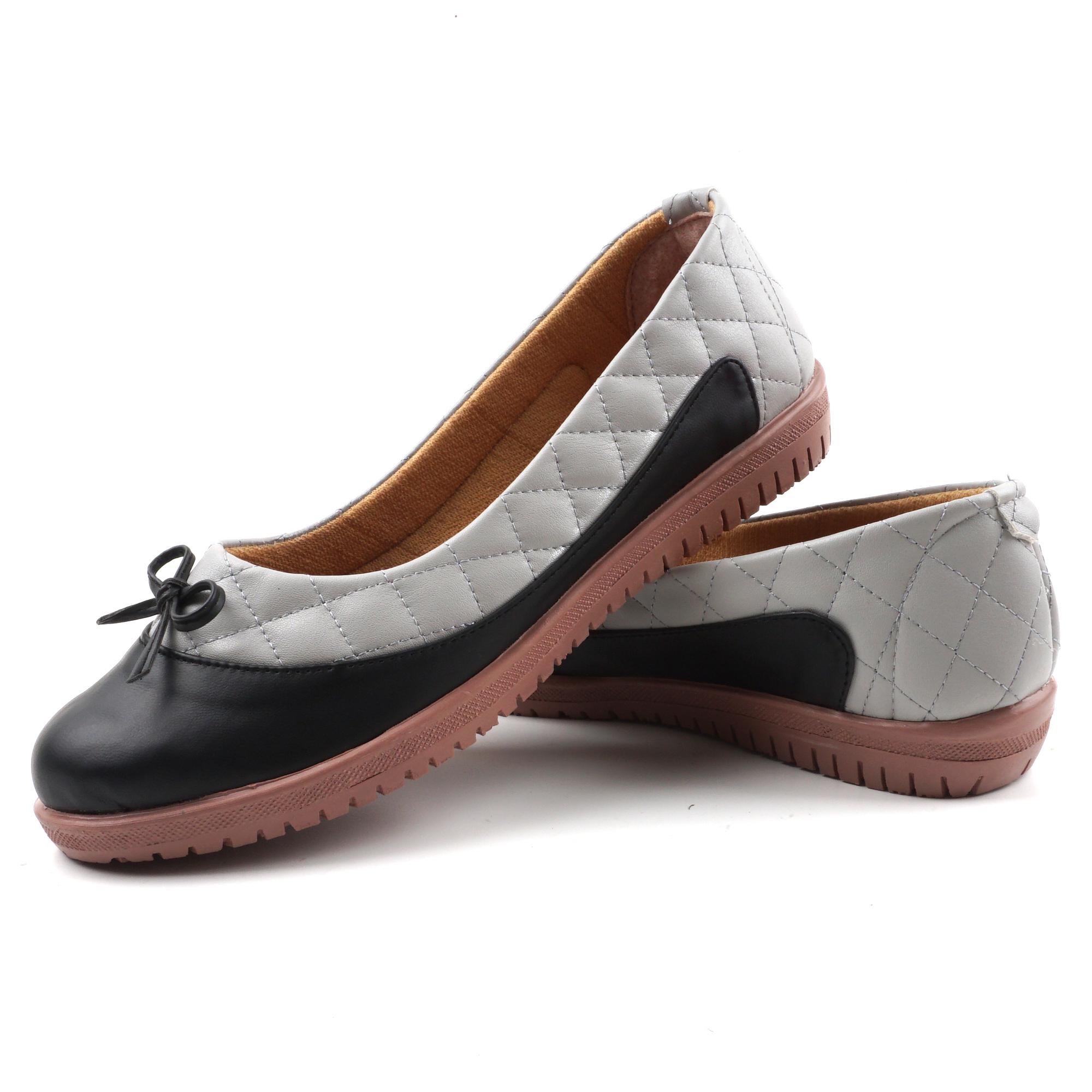 Jual Sepatu Wanita Ukuran Besar Murah Terbaru Koleksi Sepatu Pluvia Sepatu Flat Shoes Slip Wanita Quilted BL08 Coklat Moka Hitam