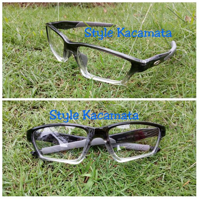 diskon 15%!! Frame Kacamata Okle Pria Sporty Free Lensa Minus, Plus & Anti Radiasi - ready stock
