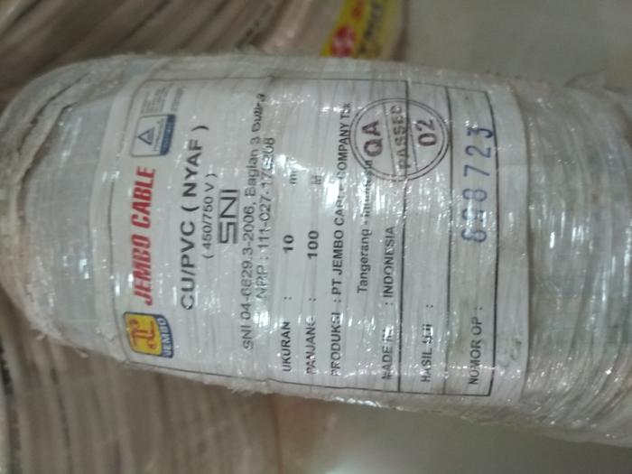 Promo KABEL SERABUT NYAF 10MM Jembo Original