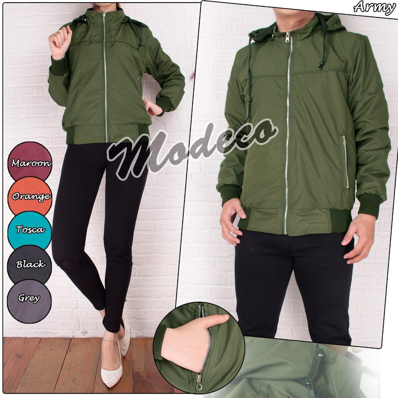 jaket bomber pria & wanita caple