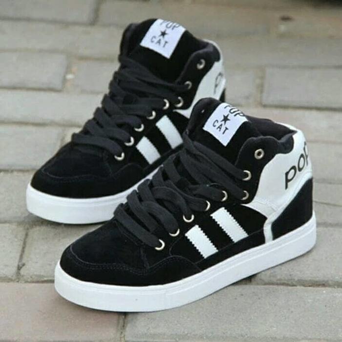 SEPATU BOOT POP CAT HITAM