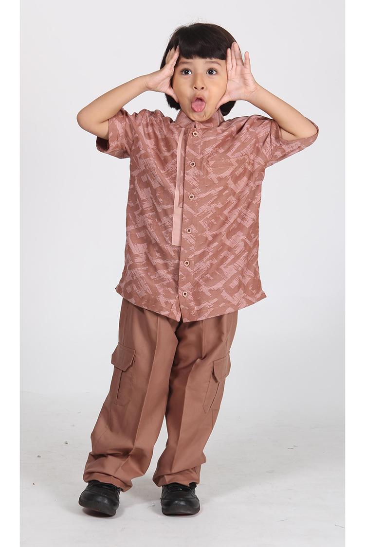 Ethica Moslem Fashion Koko Anak Majma Kids 05 (Coklat)