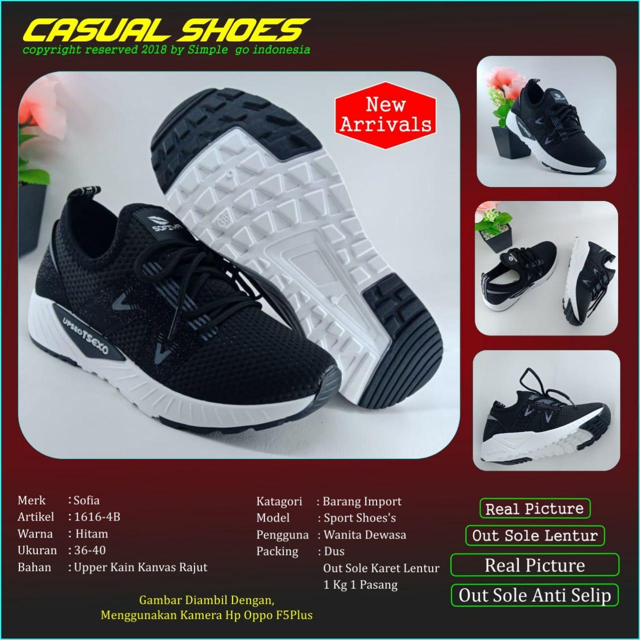 Sofiya 1616 -4 sepatu olahraga wanita import 36-40