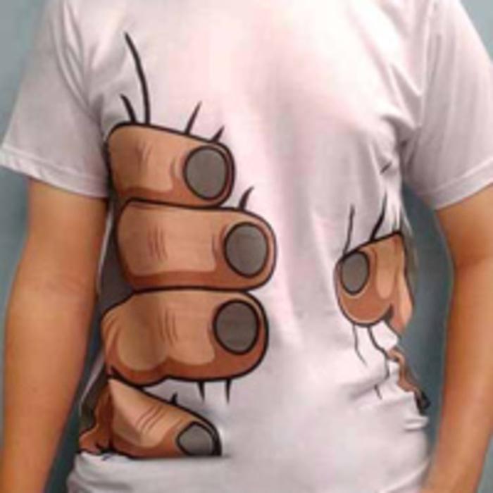 T0112 - KAOS GAMBAR TANGAN KAOS TOKO ONLINE KAOS TERBARU MURAH UNIK - MY7ITh