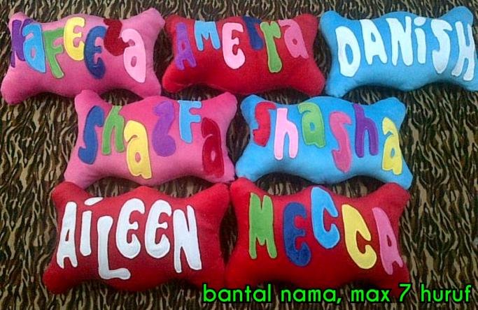 Promo - bantal nama bandung