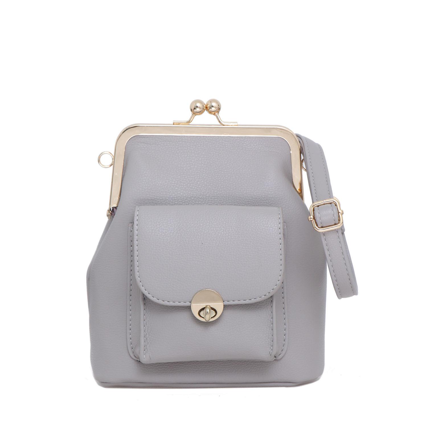 Lorica by Elizabeth Najah Backpack Grey