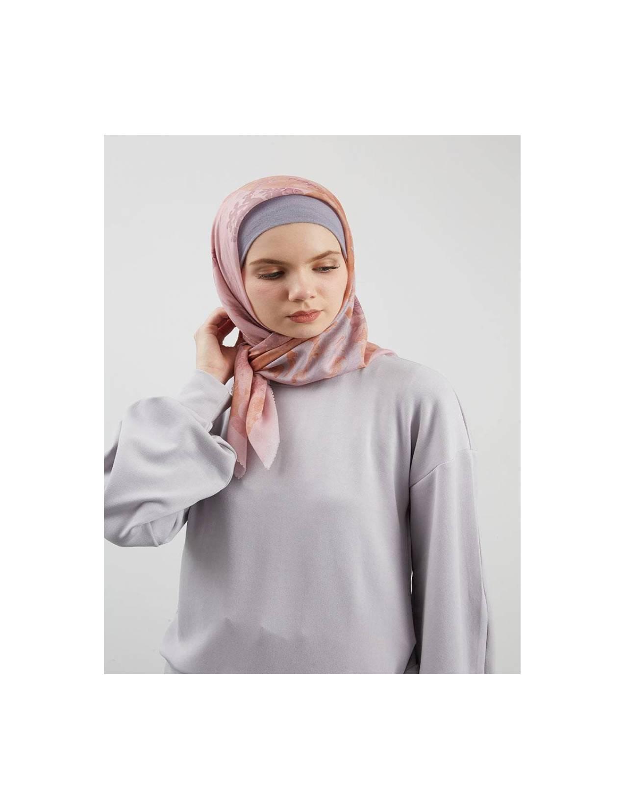 Buttonscarves Song Of The Sea Viole Cotton Scarf - Ocean