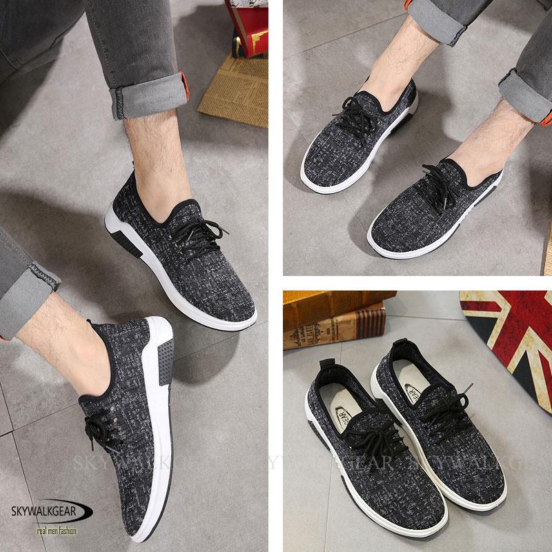 Skywalkgear Sepatu Sneakers Kasual Sepatu Pria Korea - STANLEY