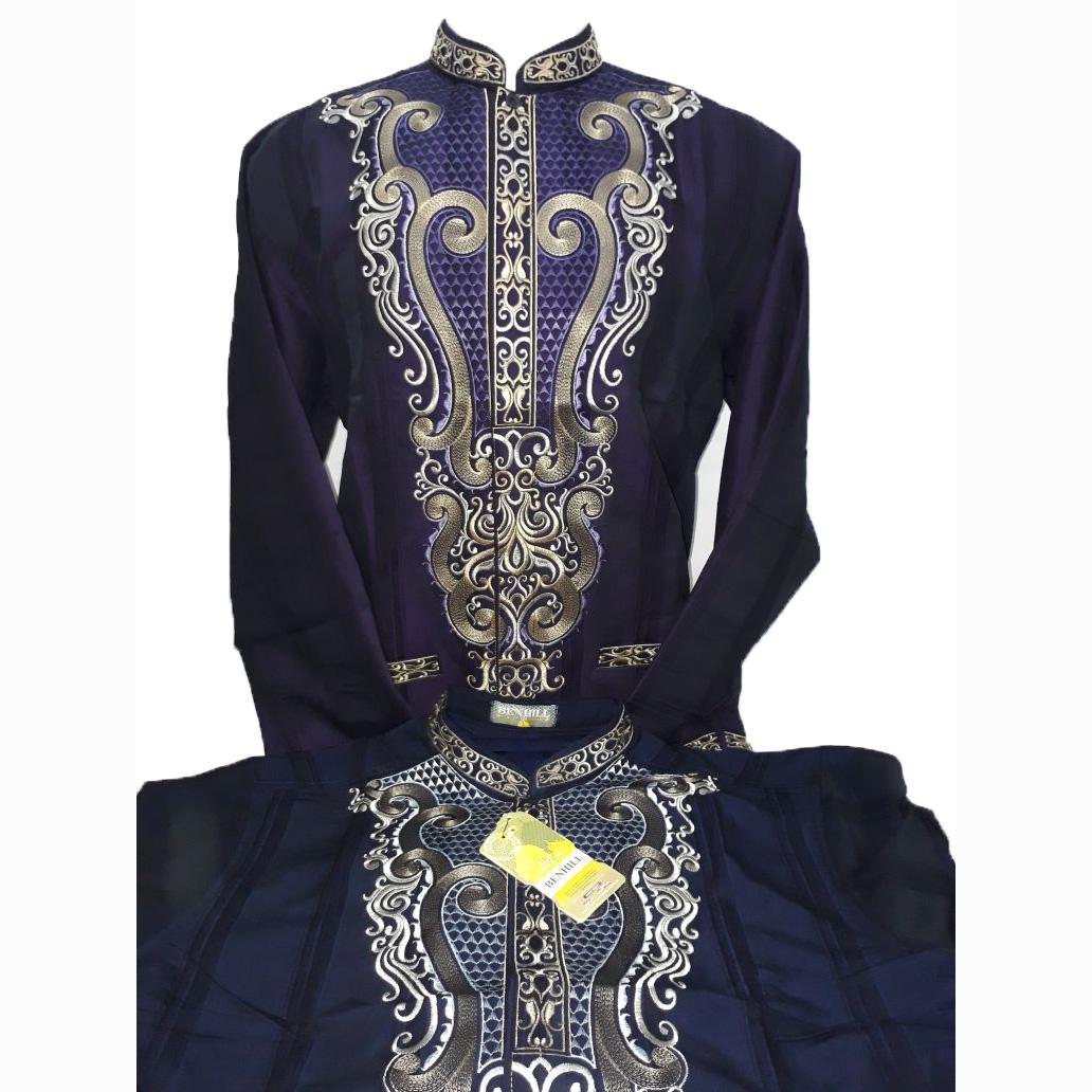 Baju Koko / Kemeja Muslim Pria Lengan Panjang - Merk Benhill - Toko Sumber Rejeki Jeans
