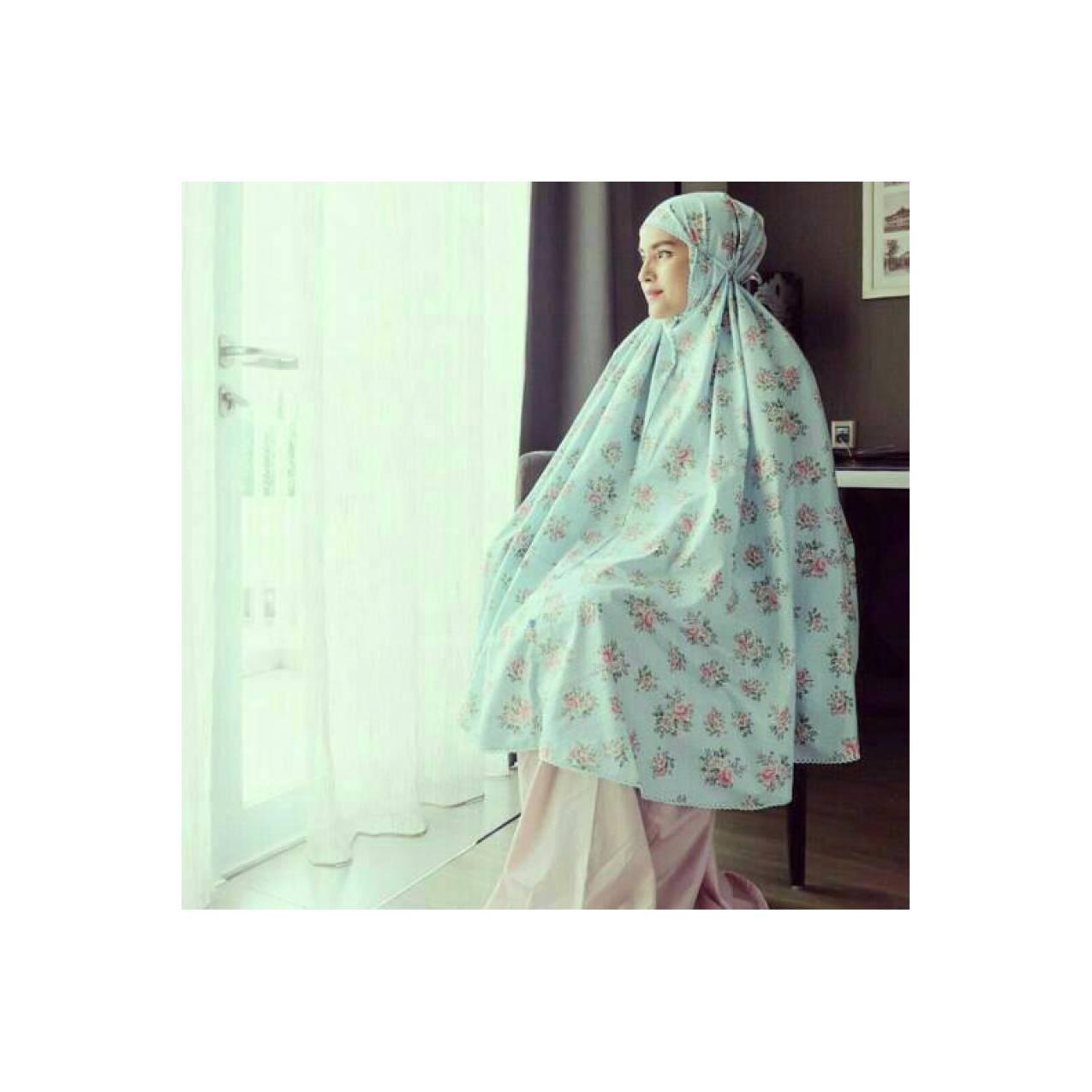Mukena KATUN design by JEPANG merk GIGGLES Daily Cantik Diskon