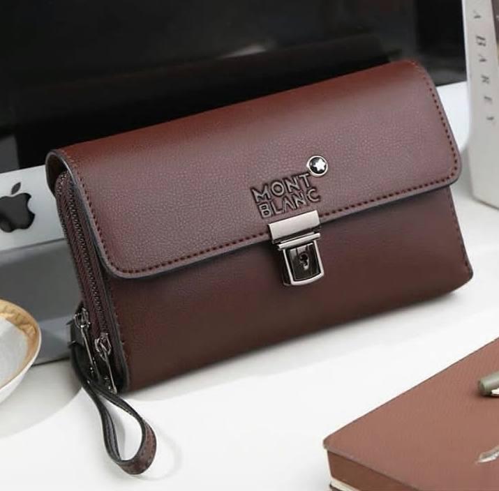 Handbag Tas Tangan Pria Kulit Asli Import Terbaru Masa Kini