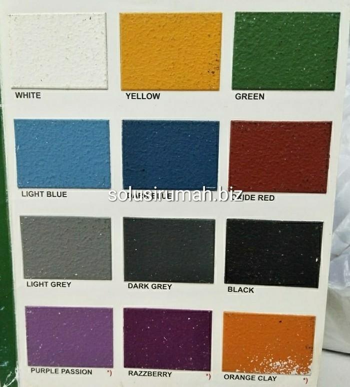 CAT LAPANGAN BASKET SPORT COURT 5000WARNA KASAR EMPUK KUALITAS BAGUS