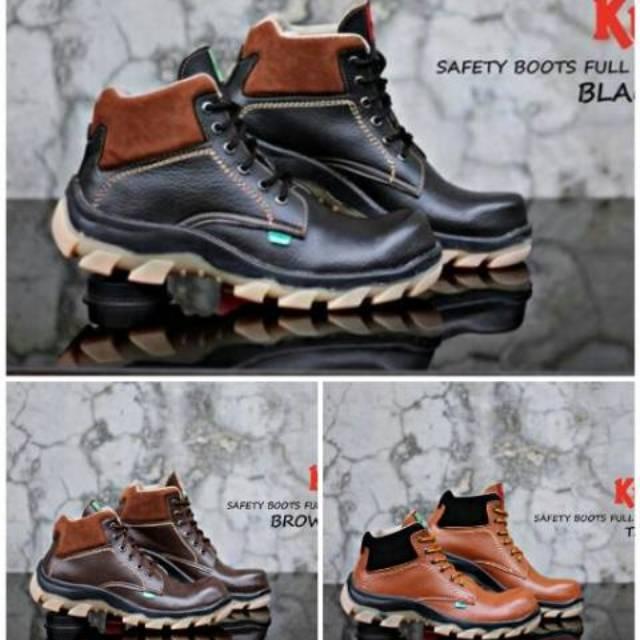 Safety - Sepatu Safety Boots Kickers Bams Sol Dr