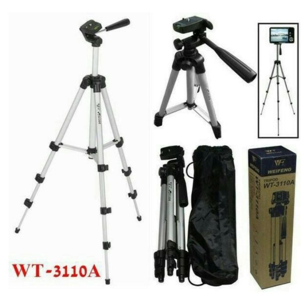 Wanky Tripod Stainless Weifeng 3110 For Smartphone & Camera - Silver