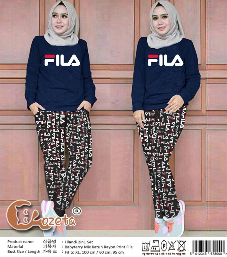 Milea Secret's - ST FILA Andisa - Setelan Wanita