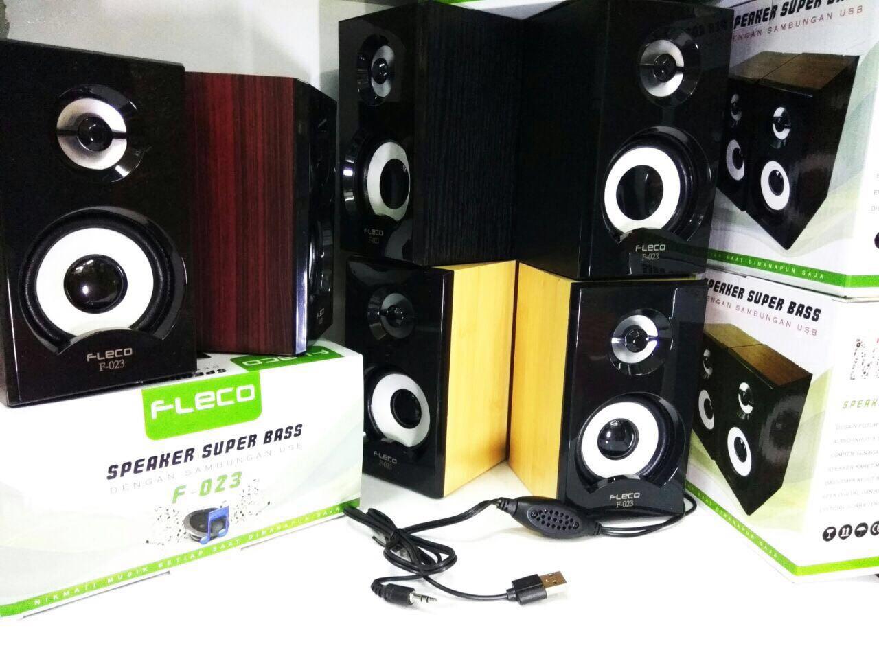 Speaker Aktif Mini Fleco F-023 Extra Power Sound-Speaker Digital Komputer/HP