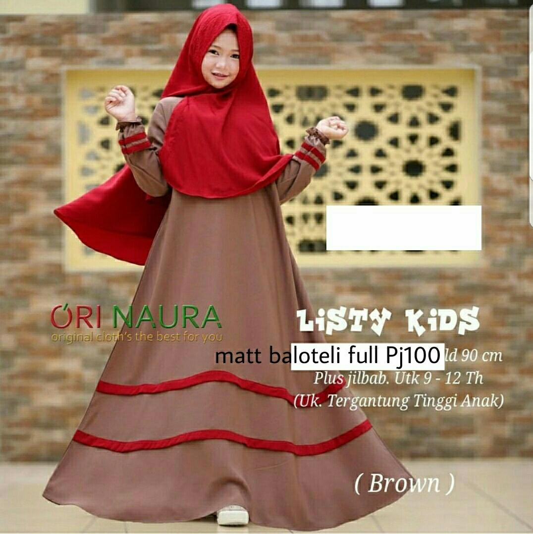 HSNFashion Dress Anak Lostida // Baju Muslim Anak // Gamis Anak // Fashion Anak