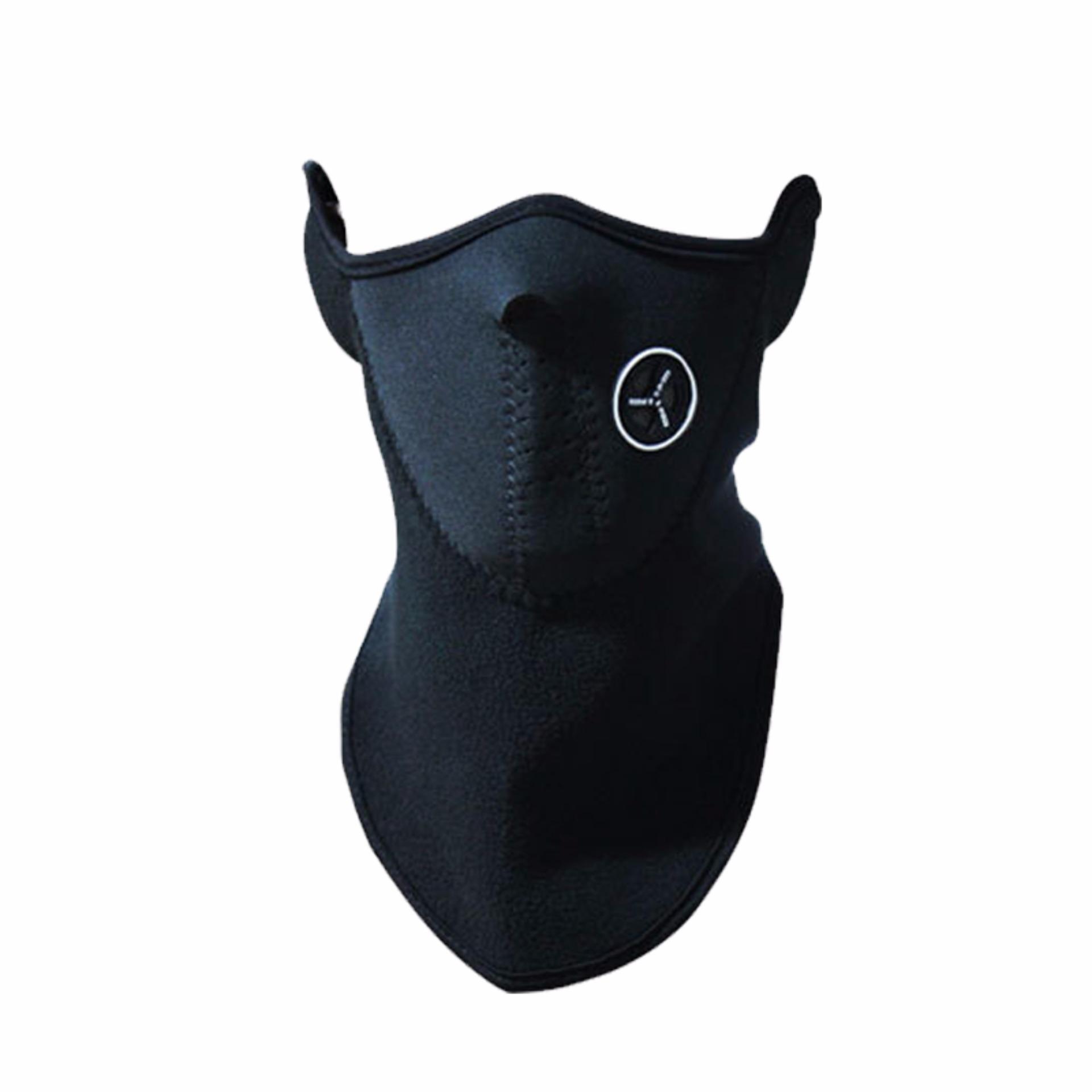 EELIC 887 Hitam Masker Penutup Muka Full Face Aman Praktis dan Nyaman Berbahan Bulu Domba Yang Lembut Dan Anti Air Sehingga Cocok Digunakan Untuk Kondisi Udara Dingin