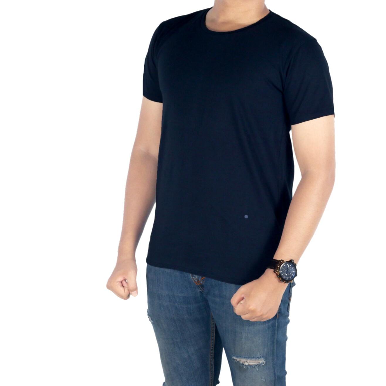 Bsg_Fashion1 kaos Polos [remium Navy /baju kaos baseball/ kaos lengan panjang/kaos distro/kaos lengan panjang/kaos pria/kaos young lex IA 5079 Navy