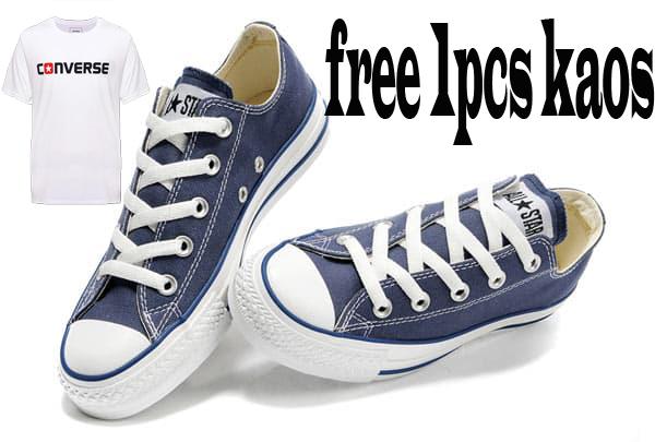 Jual Sepatu Converse All Star HIGH REAL PIC High Quality Free 1Pcs Kaos