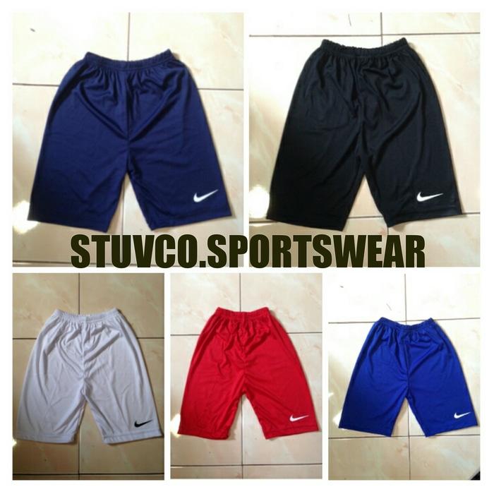 Short Pants/Celana Baselayer, Renang, Sepeda, Gym, Fitness Nike