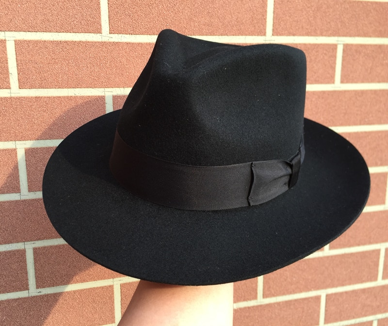 Classic Men's Wool Felt Godfather 