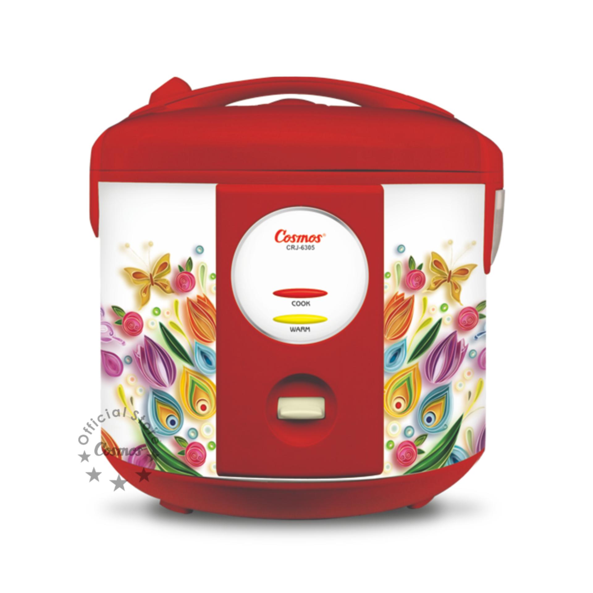 Cosmos Harmond CRJ-6305 - Rice Cooker 1.8 L (FREE Lampu 5W)
