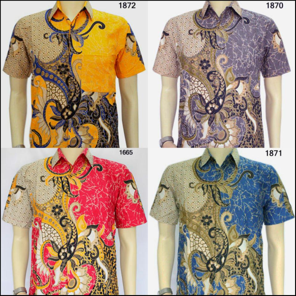 Kemeja Batik Pria Sofie Catton/Katun Langsung Produsen