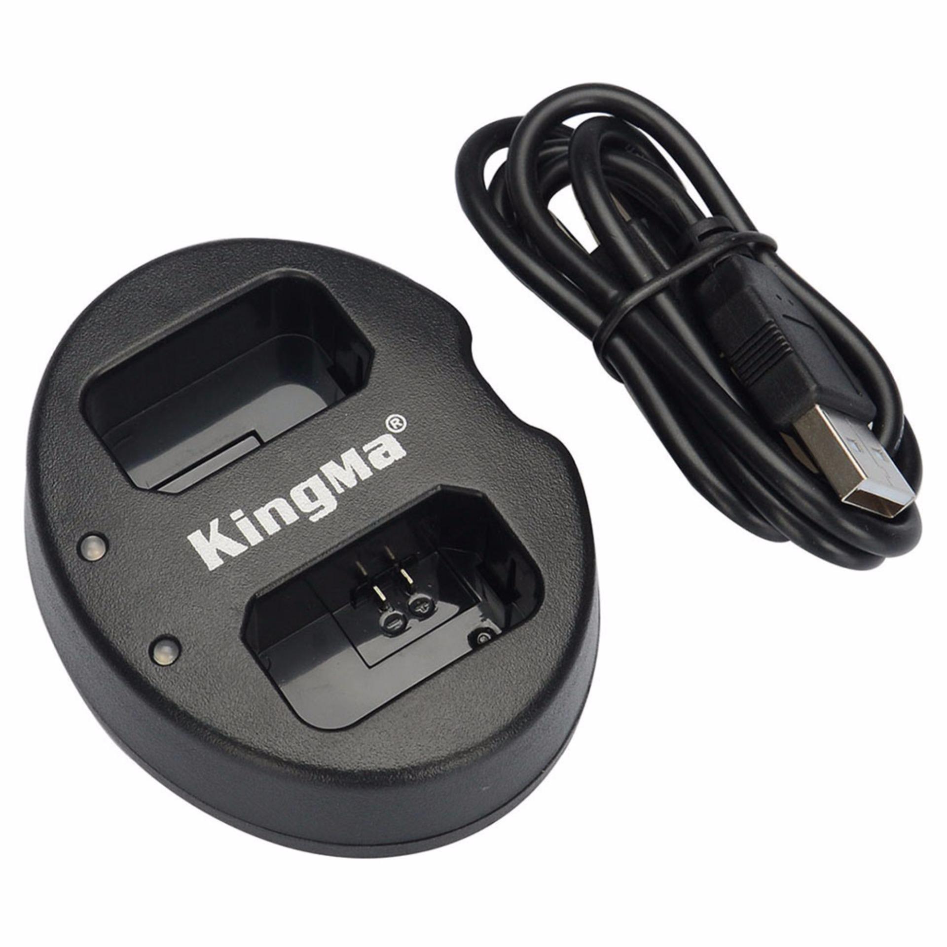 Kingma Travel Charger Dual Slot Replace Sony BC-VW1 for FW-50 battery (Sony A5000/5100/6000)