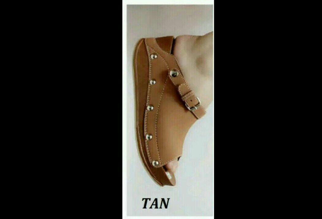 TERLARIS!!! Sandal Wanita Wedges Slop Ori WG05