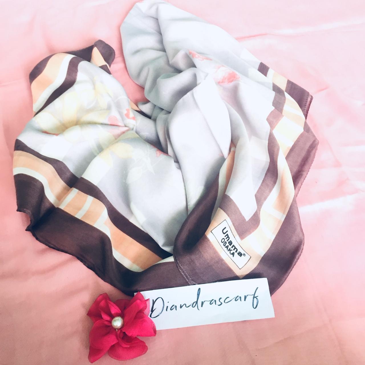 Diandra Scarf - Jilbab Hijab Motif Kerudung Segiempat Jilbab OSAKA by UMAMA SCARF