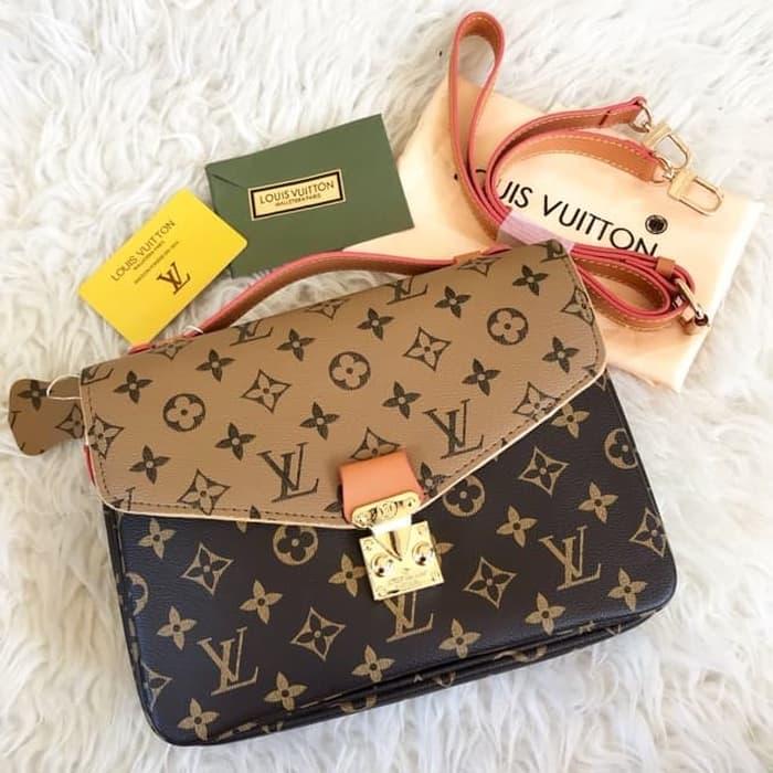ORIGINAL!!! Tas Louis Vuitton LV Metis Pocket Reversed Mono Semi Super Murah - xqQnPo