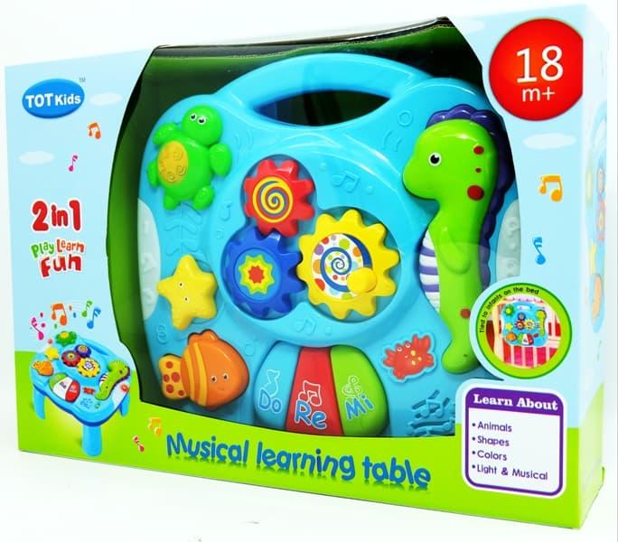 MUSICAL LEARNING TABLE 1088 , TABLE MUSIC MAINAN BAYI