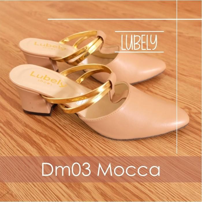 High Heels ZR Hak Tahu Tali AP06 Cream