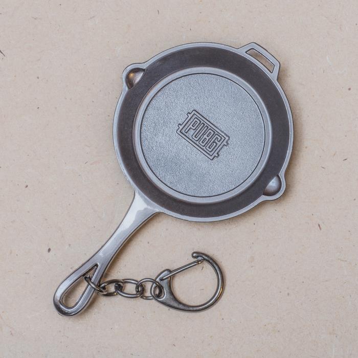 Panci Frying Pan Gantungan Kunci Keychain PUBG Besar
