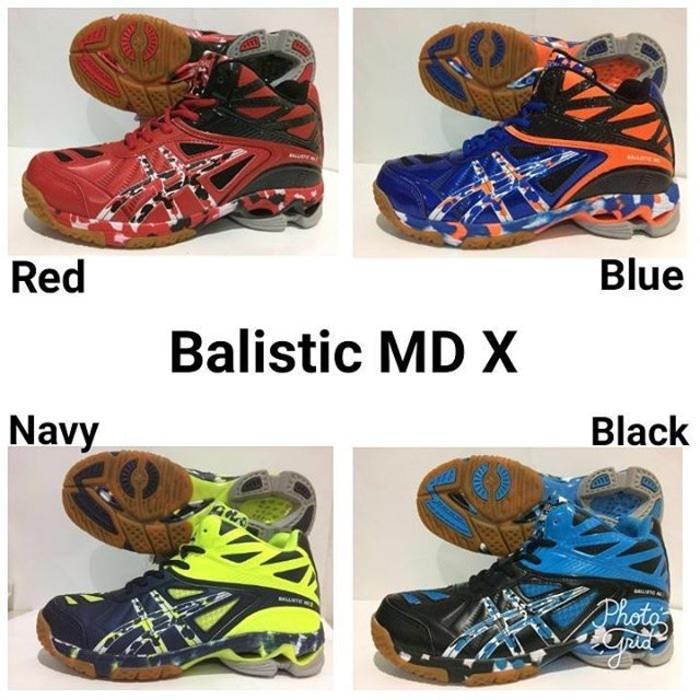 Hot Item!! Sepatu Balistic X Mid Mizuno Asics Professional Voly Voli Volley - ready stock