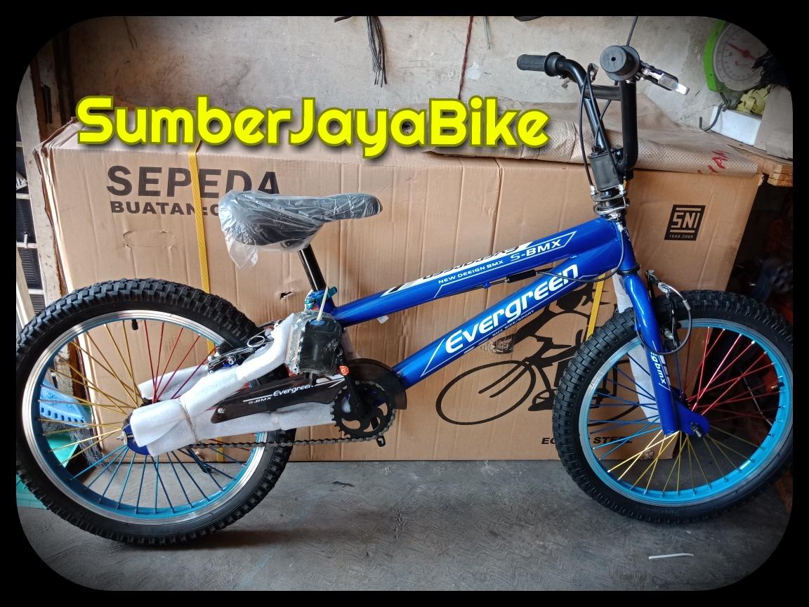 Sepeda BMX 20in Evergreen Rotor (stang muter)