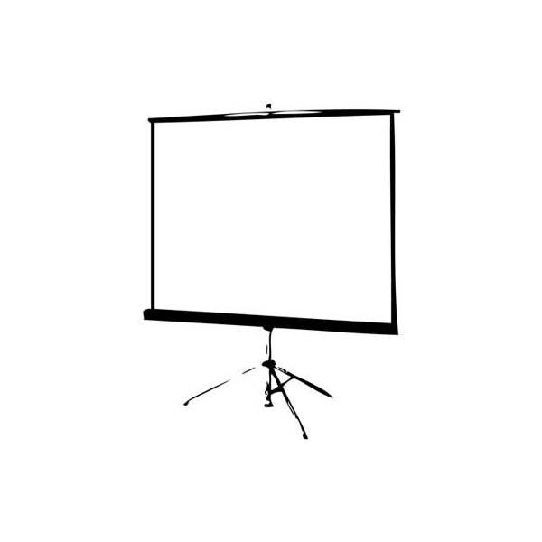 Layar Projector With Tripod 70 Inch