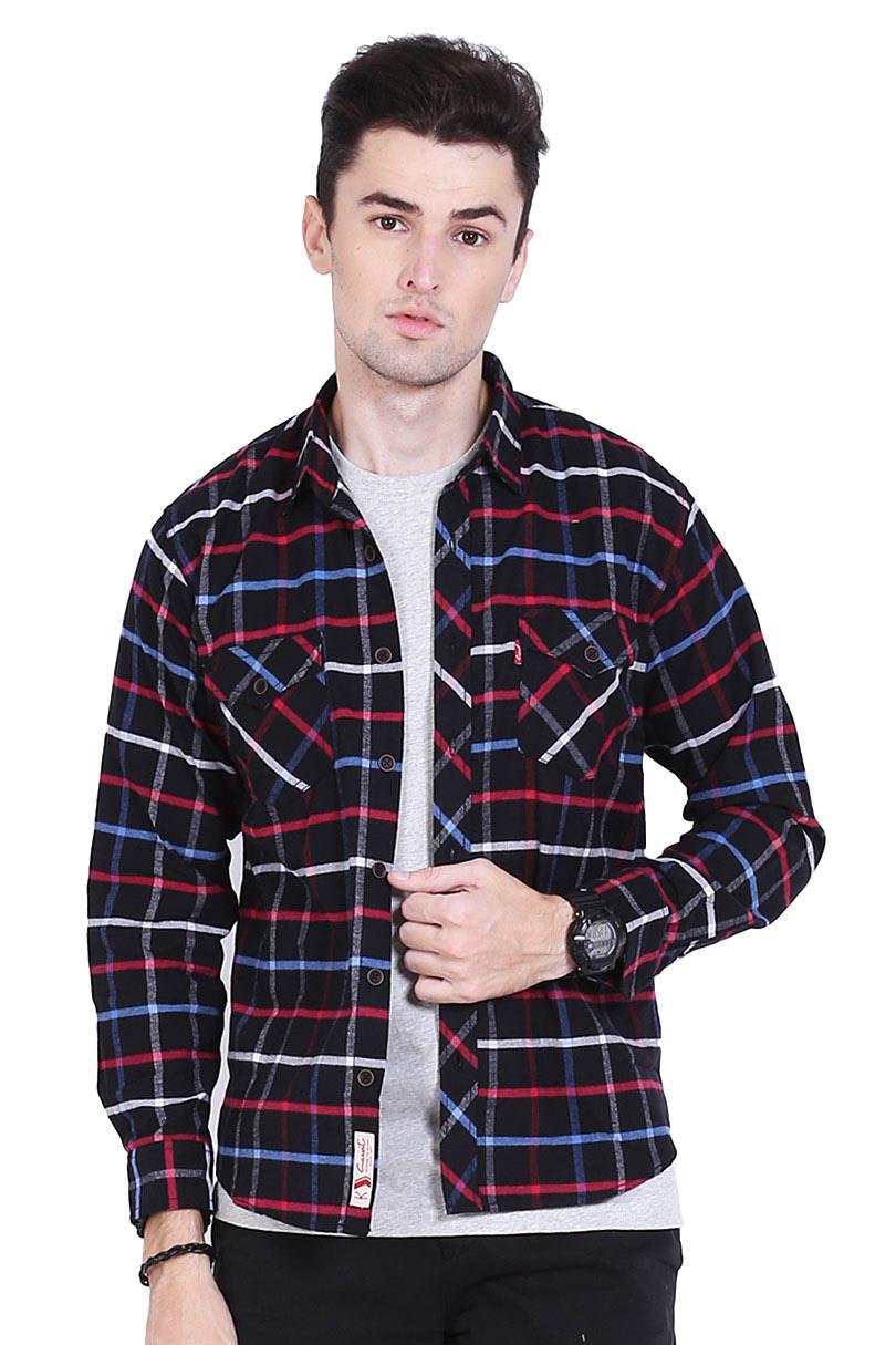 Carvil Kemeja Man George Multi Color