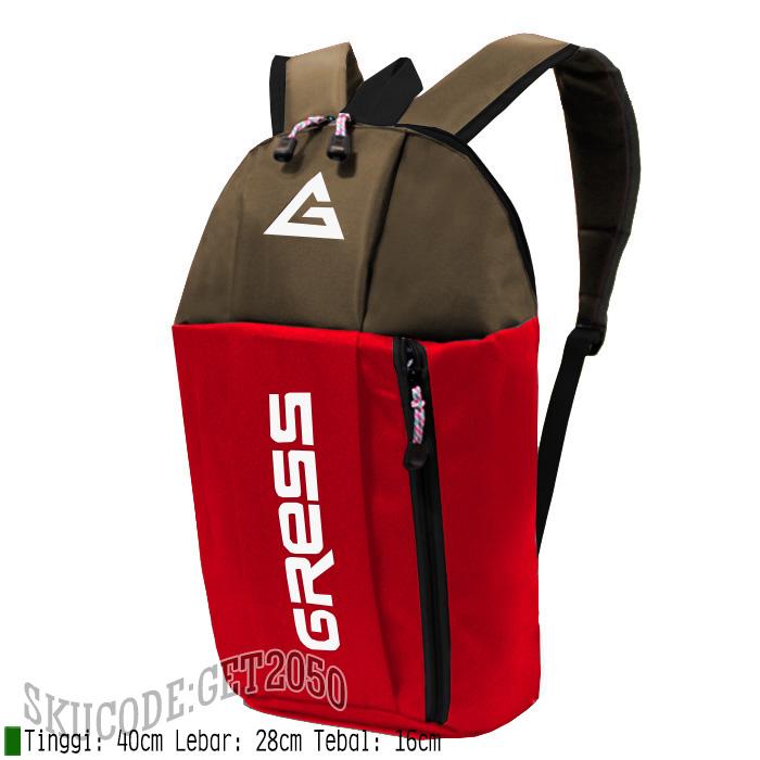 Tas sepatu futsal ransel Gress Original Tas ransel olahraga futsal sepak bola volley senam