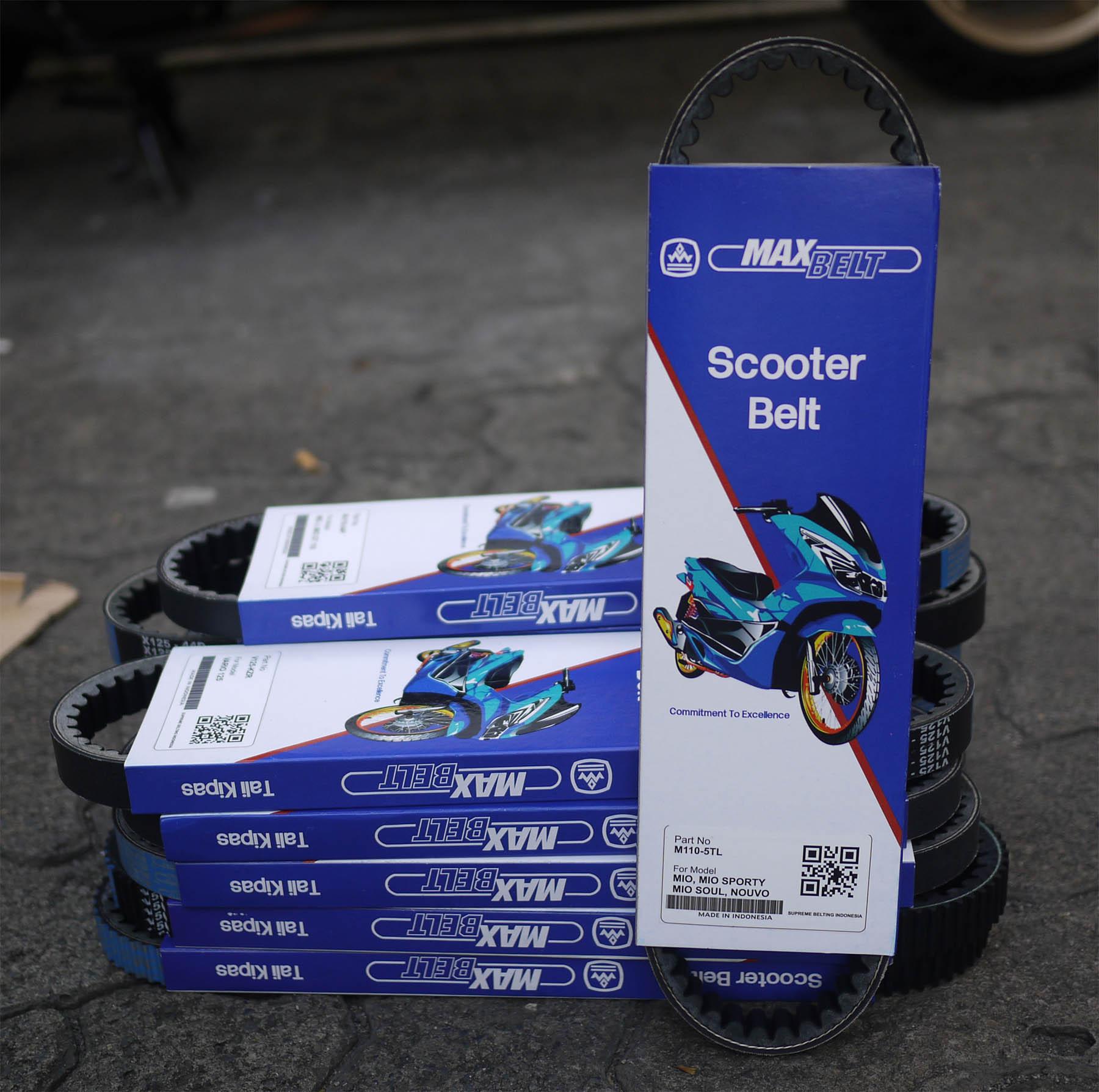 V-Belt Vbelt Yamaha MIO Fan Belt 110 KARBU / INJECT MAXBELT