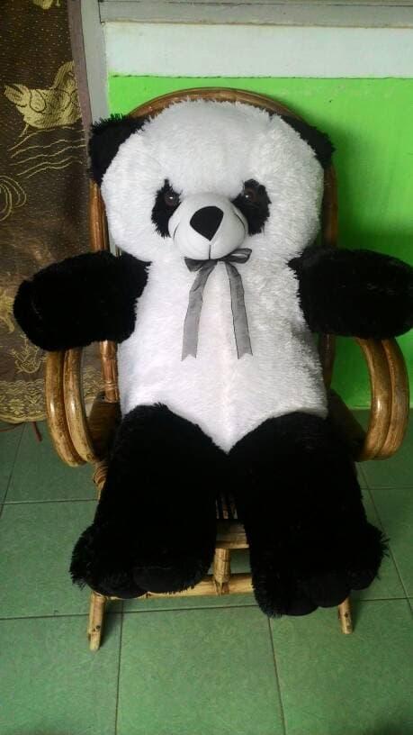 boneka panda berdiri ukuran jumbo 1 meter Boneka00690