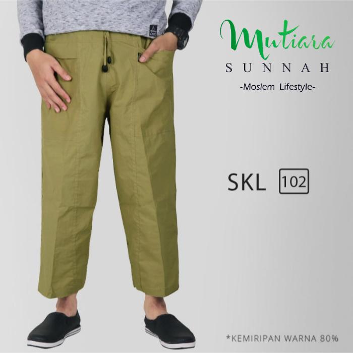 Sirwal Murah Celana Sunnah Celana Muslim Celana Laa Isbal SKL 102