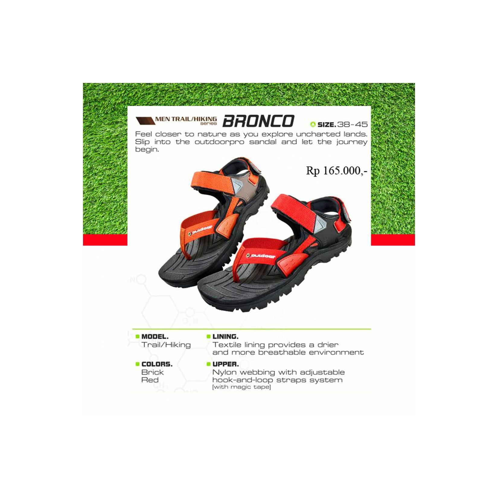 Sendal Gunungoutsor Eiger Daftar Harga Terbaru & Terlengkap Indonesia SANDAL GUNUNG OUTDOOR BRONCO BRICK not eiger consina