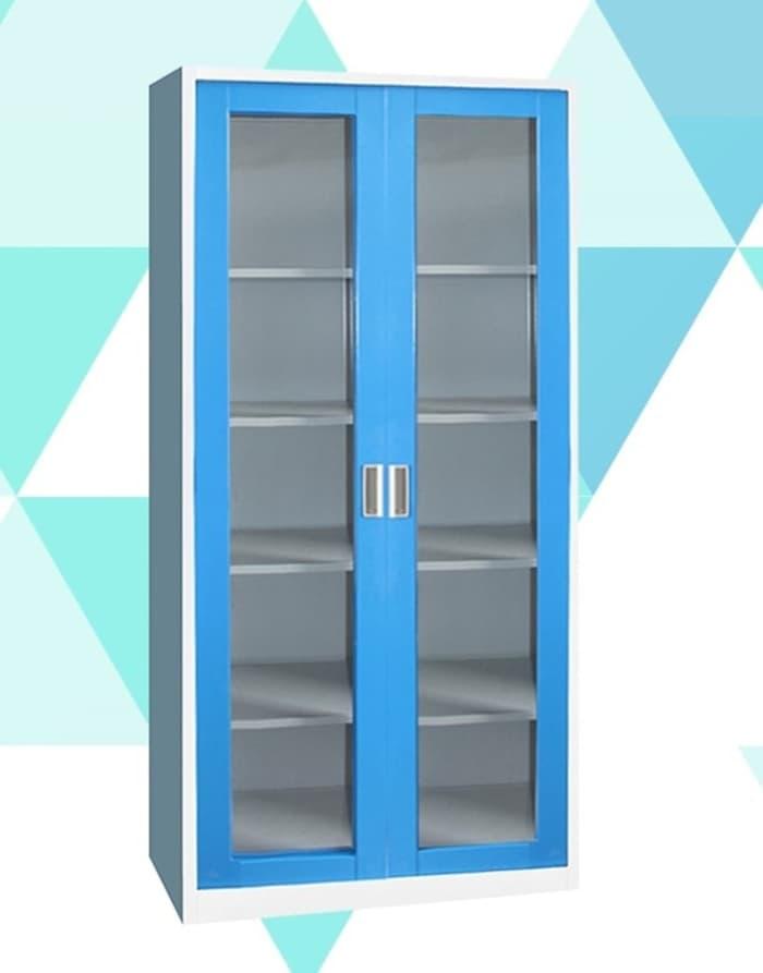 NEW Lemari Besi Pintu Kaca - Filling Glass With Swing Doors Kozure KF-03G PROMO