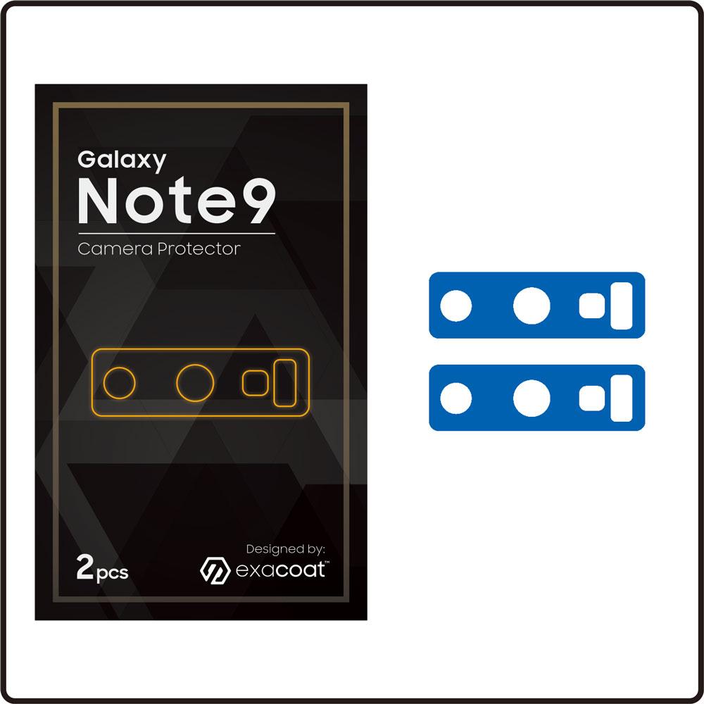 Exacoat Samsung Galaxy Note9 / Note 9 Camera Protector - Blue (2pcs)