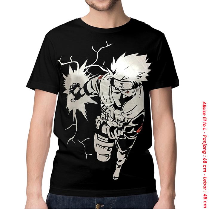 KAOS BAJU DISTRO ANIME - KAKASHI POWER